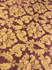 55”wide 60% Silk 40%Cotton heavy brocade Jacquard Fabric Home Upholstery