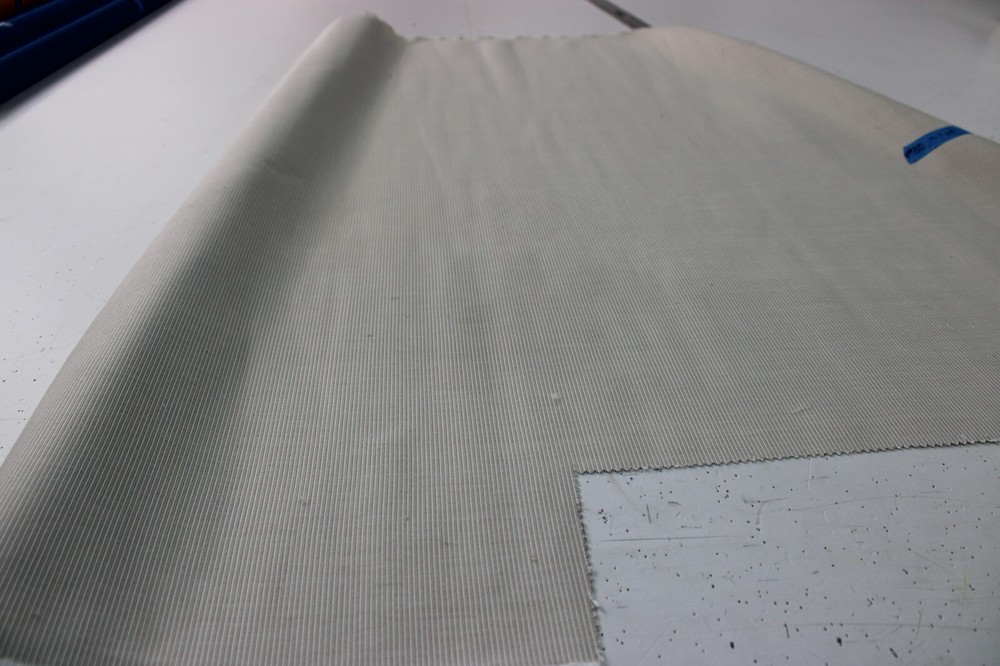 Beige Stripe Sunbrella Marine Canvas (shipping cost varies)