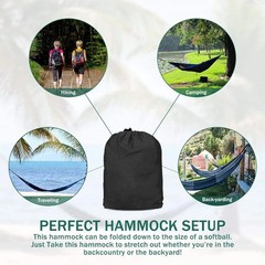 270x140cm Portable Hammocks Nylon Color Parachute Fabric Single And Double Size
