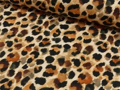 1m x 1.50m cotton jersey Leo sold by the metre