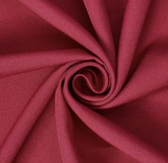 Burgundy poplin fabric 60” Width Sold By The Yard