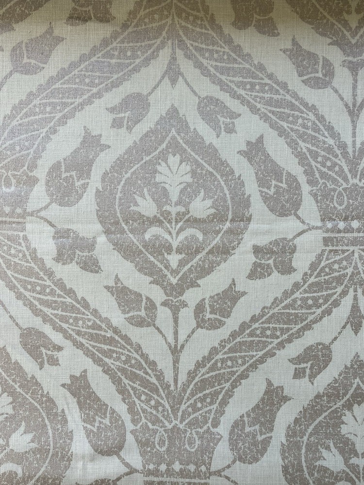 Candice Olson Portfolio Designer Fabric Sage Green & Silver Gray Lot Of 6 Yards