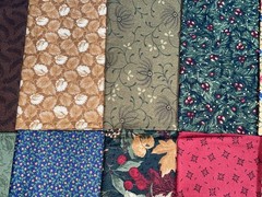 Thimbleberries 2008 “Celebrate 20/08” 10 Half Yd Cuts Fabric 5 Yds 10 Prints