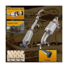 Catalytic Converter Compatible with Honda Accord 2013 2014 2015 2016 2017,Acu…