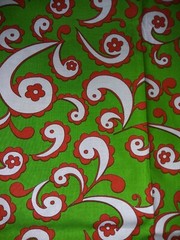 Christmas Snow Flower Dana For Free Spirit Westminster Fibers Fabric 1.25 Yards