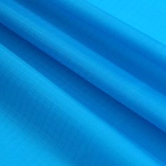 Fabric, Sky Blue Waterproof Ripstop Nylon Fabric 1Meter: 60″x39″ #07 Sky Blue