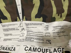 Men’s boxers camouflage fabric panel￼