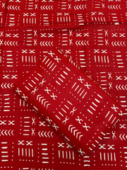High Quality Bogolan MudCloth pattern/African Wax Print/African Fabric/ 6 Yds