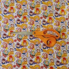 Willy Wonka & The Chocolate Factory Packed Winners Camelot 100% Cotton Fabric