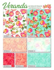 Northcott – Veranda – Lattice – Light Green, Fabric BTY