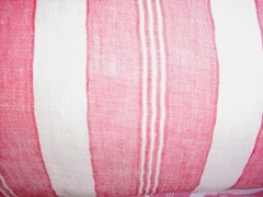 36-7/8Y Mulberry FD520 Antibes Stripe Light Red Cafe Stripe Upholstery Fabric