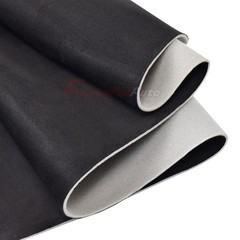 Black Suede Headliner Fabric Foam Backed Car Roof Liner Upholstery 108″ x 60″
