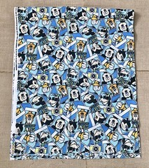 Disney Instant Photos Say Cheese Fabric Material Mickey Mouse Friends Whimsical