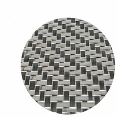 3k Metallic Carbon fiber reflection mixed fabric carbon cloth 100cm*100cm 250gsm