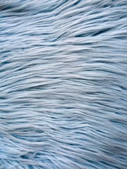 Eden LIGHT BLUE Shaggy Long Pile Soft Faux Fur Fabric by the Yard
