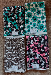 Large Lot of Jo-Ann Fabrics- ASSORTED PATTERNS- 16 1/2 yds. – Flowers…..