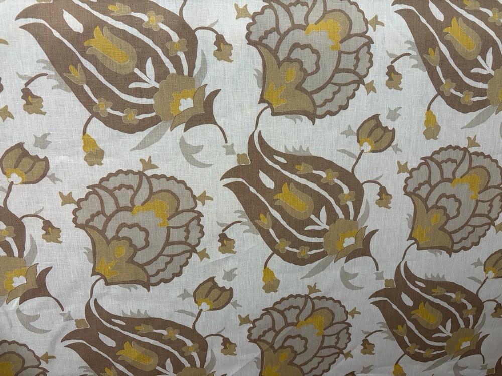 Groundworks “Turkish Flower” 100% Linen 3 Yards MSRP: $255/Yard