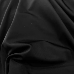 FREE SHIPPING Black Solid Colors Nylon Spandex Fabric 4 Way Stretch By The Yard