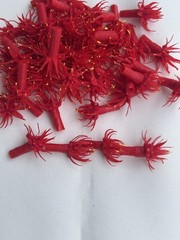 50 PCS Small Fabric Flower for Jewelry Making DIY Craft Supplies