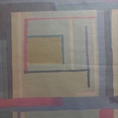 R. Anton-Moseler Fabric Germany Polished Cotton 52″Wide Pastel Window Pane