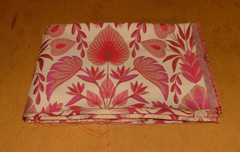 1.5 Metres Fryetts San Michele Rosso Jacquard Fabric Cushion Upholstery Use