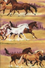 Running Herd – Wild Horses Quilt Fabric – 5/8 Yard Piece