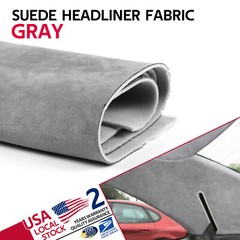 Headliner Fabric Foam Backed Suede Match Car Roof Liner Sag Upholstery 80″x60″