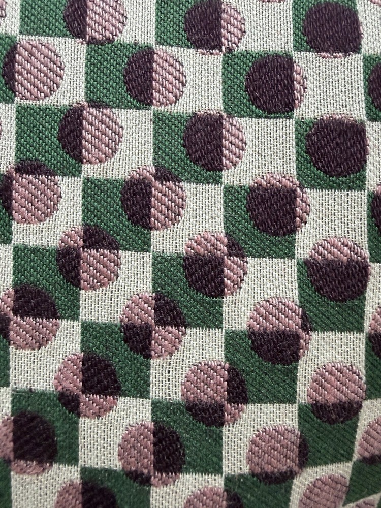 Virginia White Robin Egg Woven Fabric 1 Yard