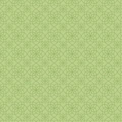 BENARTEX – Seaside Garden by Shelley Cavanna – Garden Gate – Bottle Green ,1/4