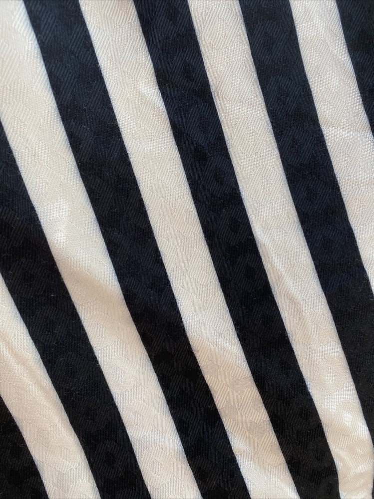 60% Silk 40%Cotton WHITE Jacquard Fabric 44”W Dress Blouse Shirt Wedding
