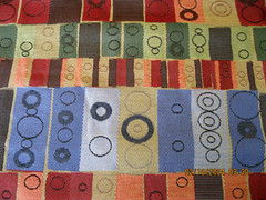 Designtex ROOM SERVICE Abstract Contemporary Geometric Upholstery Fabric 57″