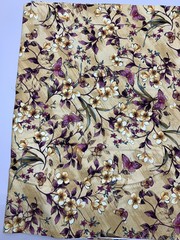Timeless Treasures Fabric Sofia-C 2417 Butterflies Birds Flowers 5 Yd 20”