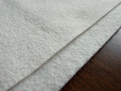 Wool Felt Fabric, Off-White, 20% Wool & 80% Rayon, 4.25 Yards, 37″ Wide