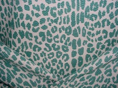 2-1/2Y Lee Jofa 2012116 Ocicat Teal Cheetah Spot Drapery Upholstery Fabric