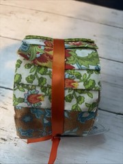 Fabric Central 20 Pc Jelly Roll Adeline 2.5″ X 42″ Strips Fancy Flowers Bg 2