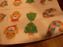 VTG 1976 Spring Mills Cut And Sew Fabric Ornaments Make 24 OR 48