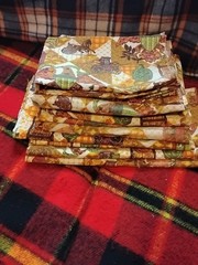 10 and 1/3 Yards Of Colonial Material, 6 And 1/3 Yds. Unfinished, 4 Yds…