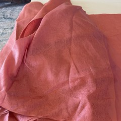 SILK PEACH PINK FABRIC 3 Yards x 21 Inches Wide or 108 Inches