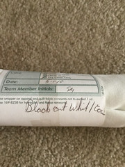 Fabric Solid White Color 100% Polyester Dry Clean Only 54′” Wide 25″ Long Remnan