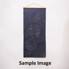 Sashiko Embroidery Cloth Seven Lucky Gods 60x108cm COSMO Pre-Printed Japan