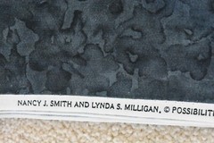 By 1/2 Yd, Marbled Blue Quilt Cotton, Avlyn/Smith & Milligan/Possibilities,P6833