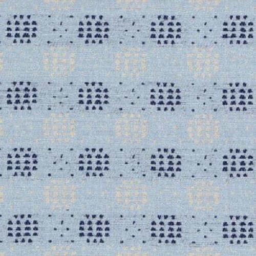 51 Yards fabric roll, Upholstery, 100% Polyester, 56.5″ Width, Ogee/Blue