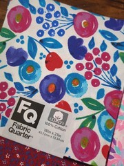 8562 Fabric Lot Of 5 Fabric Quarters Fat Quarters 18″x21″ floral