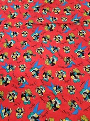 1.5 Yards Chimp Pansy’s Petal Pets Cotton Fabric By The Manes Organization