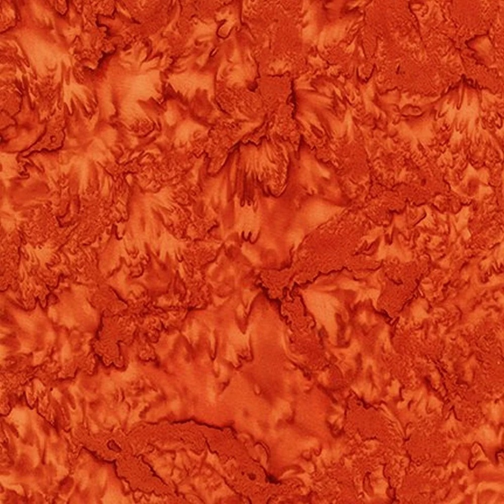 Kaufman Batik Prisma Dyes Fabric, AMD-7000-322 ORANGE SPICE, By The Half Yard