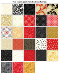 JUBILEE Fabric by Amanda Murphy Strip Fabric BERNINA 40 strips 2.5″x42″ NEW