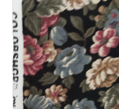 New 38 x 43″ Colorshop Multicolor Floral Fabric Sewing Crafting Quilting
