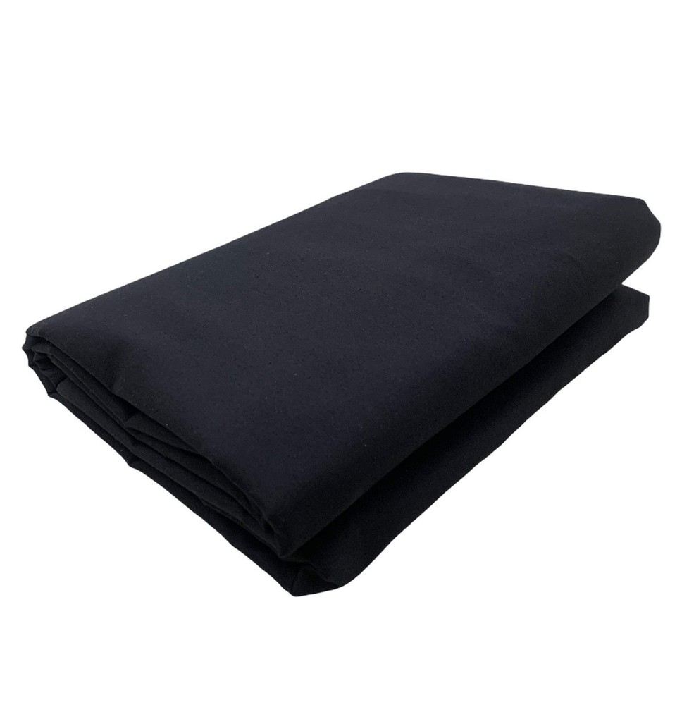 AK TRADING CO. Muslin Fabric/Textile – Draping Fabric – Black 10 Yards Medium…