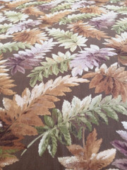 Mill Creek Autumn Leaves Green/Golden/Plum Multipurpose Fabric BTY Gorgeous