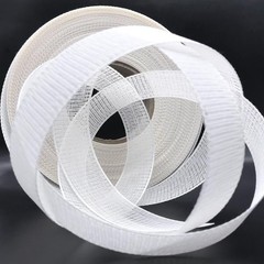 Ximimark 1pc Thick Fishbone Curling Edge Strip(10M) – Adds Volume, WHITE